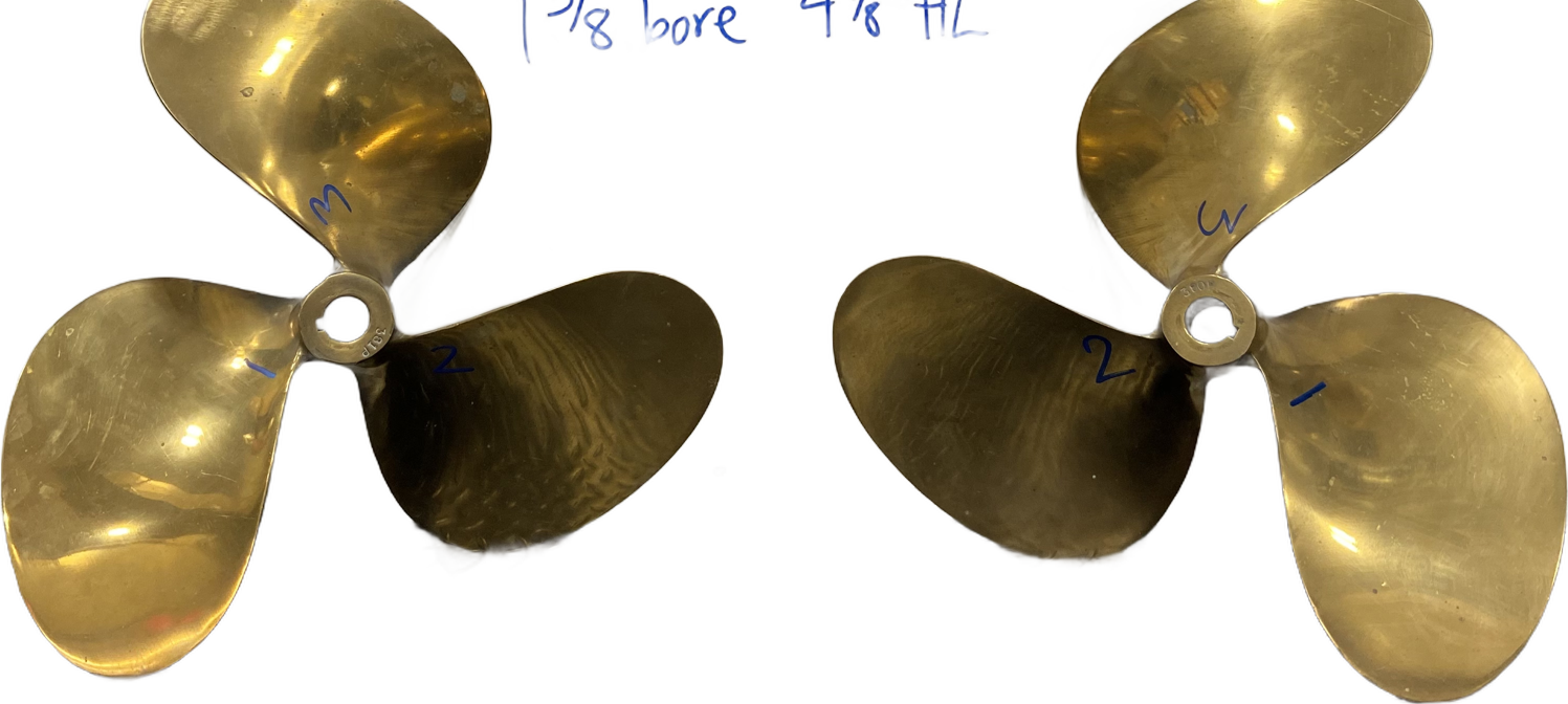 Single Propellers & Underwater Gear