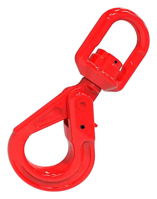 G80 Swivel Self-Locking Hook with Bearing