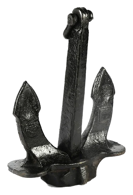 Hall (stockless)anchor