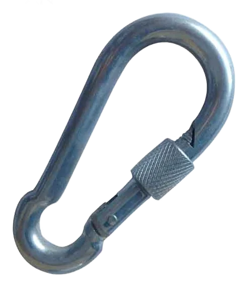 Snap hook with screw